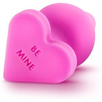 Eden Heart Shape Base Silicone Anal Butt Plug Sex Toy For Men & Women - Pink | Soft, Safe & Perfect For Beginners | Ideal For Prostate Play & Anal Training | Fun Adult Toy For Couples & Solo Play