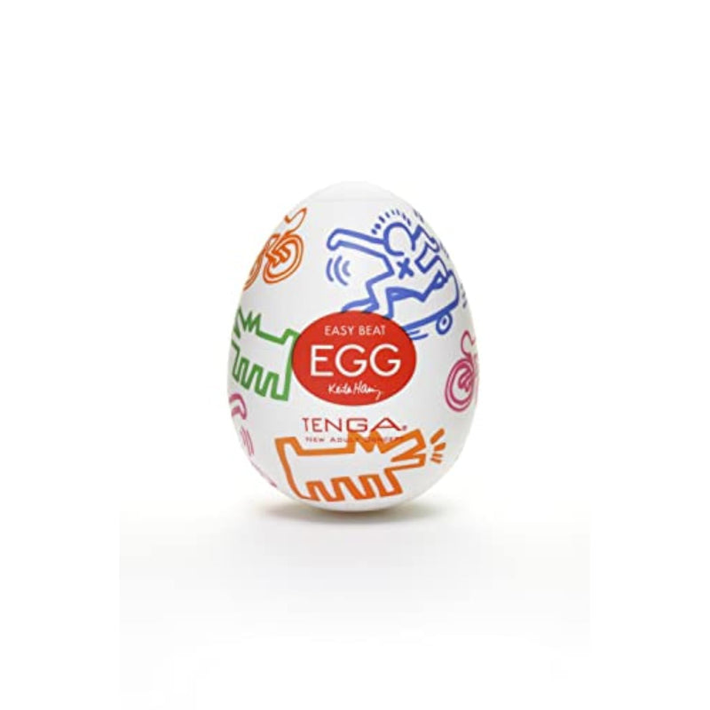 Keith Haring Street Edition Tenga Masturbation Toy for Men Single Use Stimulating Device KHE-001