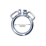 Male Chastity Cage Device,Cock Cage Auxiliary Belt Adjustable Rope,Penis Rings,Sex Toys For Men (50Mm)