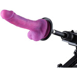 4.5” Metal Suction Cup Adapter With 3Xlr Connector, Updated Universal Dildo Holder For 3 Prongs Sex Machine