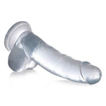 9-Inch Jock Strap Compatible Dildo with Crystal Clear Design