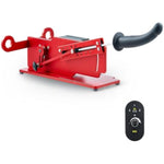 Automatic Sex Machine, Adjustable Masturbation Thrusting Machine With Realistic Dildo, Hands-Free Thrusting Dildo Machine With Quick Air, 3Xlr Connector, Love Machine For Men Women Couples, Red