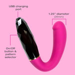 Bedroom Luxe Allure [Pink] Intimate Vibrator By Burruss | Rechargeable Body Massagers For Women | Tension Relieving | Couples Adult Toys