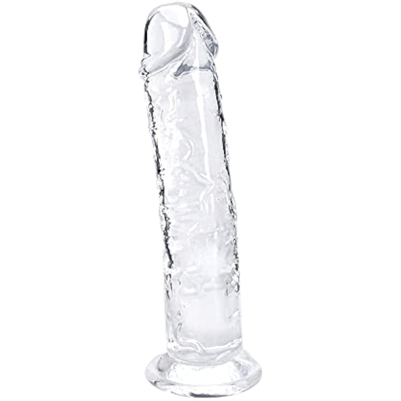8.66 Inch Realistic Dildo, Clear Dildo With Suction Cup For Women Masturbator G Spot Clit Vaginal Stimulator Men Anal Adult Sex Toys