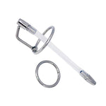 4.2 Inches Urethral Sounds Male Stimulate Penis Plug Dilator Masturbation Rod With Tube