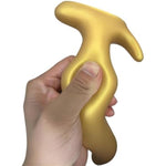 Long Anal Plug Soft Liquid Silicone Butt Plug Prostate Massage Anal Dilatation, Anal Sex Toys Dildo With Safety Bottom For Men Women Adult (S)