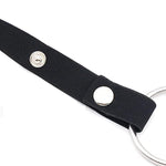 Male Chastity Device Elastic Band Accessories,Cock Cage Auxiliary Belt Adjustable Rope,Penis Rings,Sex Toys For Men (Black)
