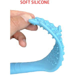 Spanking Paddle For Sex Adult Play,Rubber Palm Shaped Slapper Sex Paddle,Bumps Flexible Flirt Toy For Sm Bondage Game,Lightweight Sturdy And Durable Bdsm Adult Sex Toys For Couple/Women/Gay (Blue)