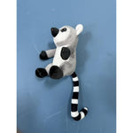 Lemur Stuffed Animals, Magnetic Shoulder Ring-Tailed Lemur Plush Toy Companion For Boys And Girls, 5 Inches Tall