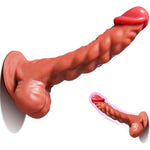 Realistic Dildos Sex Toys For Women - 9.6" Fantasy Silicone Dildo With Strong Suction Cup For Hand-Free Play Soft Penis Practice Oral Sex ?G-Spot Anal Stimulation Adult Toys For Men Gay & Couple