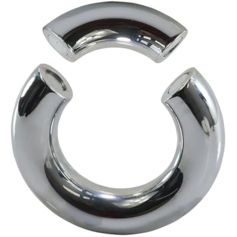 Thickened Metal Weighted Cock Ring Strong Magnet Quarter Penis Ring Bondage Delay Penis Ring For Long Lasting Stronger Sex Toy