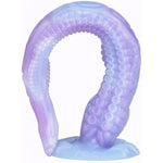 Fantasy Optional Size Monster Silicone Octopus Tentacle Dildo Anal Sex Toy Butt Plug Spots Stimulation Tool For Men Women Couple Long Size With Suction (S)