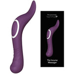 Dual Stimulation Sucking Vibrator & Massager - Silicone G-Spot Vibrator With 8 Patterns And Clitoral Stimulator With 5 Licking Modes, Usb Rechargeable, Purple