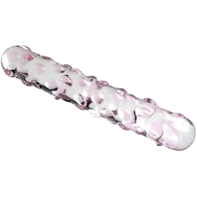 Double Ended Glass Dildo Adult Sex Toys For Couples, Realistic Dildos Crystal Clear Dildo Male Sex Toy With Massage Particle, 6.89" Double Sided Dildo Anal Dildo Adult Sex Toy For Men Women