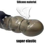 Expansion Diameter 1.2'' To 4.7'' Sex Dildo Butt Plug Inflatable Anal Plug Silicone Expand Dildo Anal Toys Anal Sex Toys, Black
