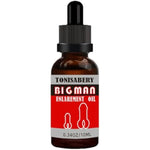 Bigman Men'S Herbal Massage Oil - Natural Botanical Blend For Skin & Comfort, 10Ml