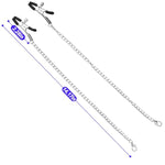 Nipple Clamps Bdsm Adjustable Metal Clips With Buckle Chain Breast Stimulation Bondage Restraints Fetish Adult Sex Toys For Women Men And Couples