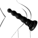 6.5Inch Anal Bead Butt Plug - Anus Dilator Masturbator Adult Sex Toys with 5 Bead Flexible Anal Plug Dilator Vaginal Prostate Massage Stimulation for Men Women Couples Anal Sex Toys