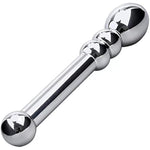Dual-Head Dildo G-Spot & Clitoral Stimulator | Metal Pleasure Wand For Anal Massage & Sensual Play | Anal Sex Toys For Couples & Solo Use (Pd-155)