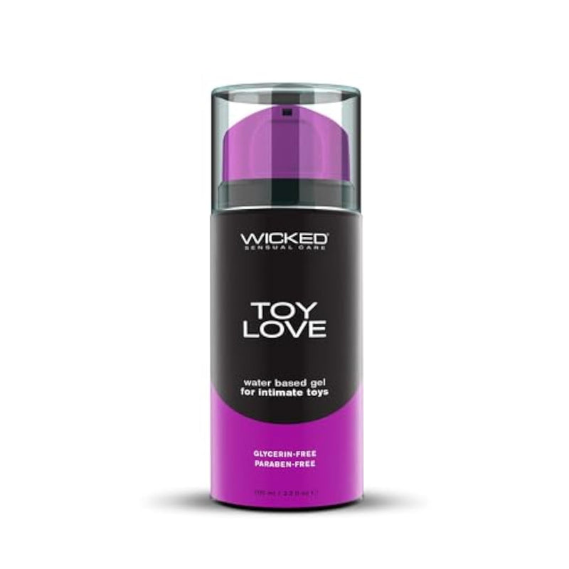 Wicked Toy Love Gel for Toys, 3.3 Fluid Ounce - Gentle and Non-Drip Formula