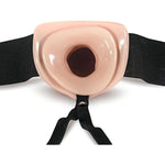 Dr. Skin 6 Inch Hollow Strap On Dildo & Elastic Waistband Harness, Sex Toy For Women, Sex Toy For Adults, Vanilla