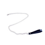 Faux Leather Leash Accessories Bdsm Metal Chain For Choker Necklace Adult Sex Game For Couples