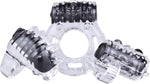 Vibrating Couples Set for Couples, VibrOMan, Black, 1ct