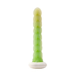 Realistic Green and Pink Dildo for Women - Perfect for Solo or Couples Play