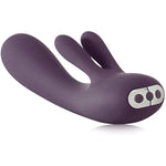 Fifi Rabbit Vibrator, Powerful, Whisper Quiet, Waterproof, Usb Rechargeable, 100% Medical Grade Silicone - Purple