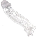 Penis Sleeve Penis Extende Penis Rings Cock Sleeve Reusable Penis Sleeve, Sex Toys - Pumps & Enlargers Super Thick Realistic Penis Extender for Men Penis Sleeve Girth Enhancer for Men Sex Enhancer