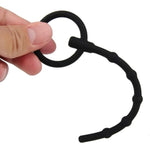 Silicone Urethral Sound Kit 4Pcs Set Beaded Urethral Plug Catheter Tube Hollow Tube Urinary Dilator Urethra Masturbation Rod Sex Toy For Men