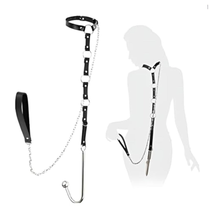 Bdsm Anal Hooks Adult Sex Toys Anal Hook Butt Plug Kit Slave Restraints Set Erotic Fetish Sex Bondage Roleplay Sm Game Bedroom For Couples Women Men