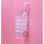 Reusable Sleeves Girth For Men Extender Enlarger Extension Cook Enhancer Ball Stretch Sleeve Girth Best Gift-H3230(Transparent-2Pcs)