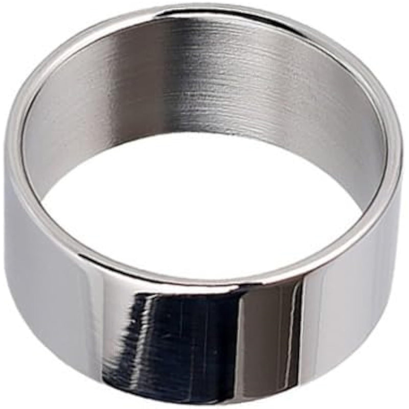 Men'S Shickened Stainless Steel Penis Ring, Locking Ring, Load-Bearing, Men'S Base Ring, Penis Locking Ring, Fixing Ring, Finger Wrench