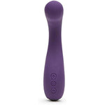 Purple Desire Luxury Rechargeable Curved G-Spot Vibrator - Silicone - Waterproof