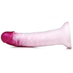 Strap-U Swirl Realistic Silicone Dildo - Pink