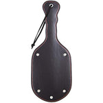 Faux Leather Large Spanking Paddle For Adult Exciting Impact Play Sex Toys, Black