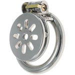 Small Comfortable Stainless Steel Sm Bondage Chastity Lock For Penis Training And Abstinence Male Beginner Cage Penis Chastity Device To Prevent Erection Sex Tools Adult Toys