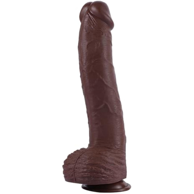 12 Inch Dildo Huge Dildo Long Dildo Large Dildo For Women, Big Realistic Silicone Dildos For Men, Thick Monster Fat Dildo With Suction Cup, Giant Horse Dragon Dildo