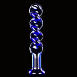 Sex Toy Crystal Glass Anal Plugs Stimulation Masturbation Ball Couple Flirt Anal Toy For Adult Sm G-Spot Pleasure Anal Butt Plug Stimulator