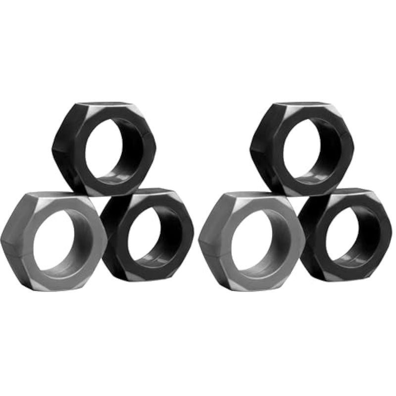 Tom of Finland 3 Piece Cock Nuts (Pack of 2)