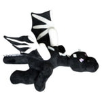 Black Dragon Plush Toys,11.8" Dragon Stuffed Animal Game Toys For Boys Girls,Birthday Thansgiving Gifts For Kids And Fans