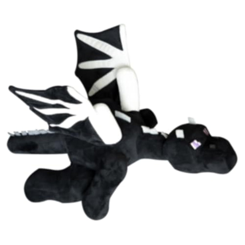 Black Dragon Plush Toys,11.8" Dragon Stuffed Animal Game Toys For Boys Girls,Birthday Thansgiving Gifts For Kids And Fans