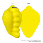 Soft Silicone Dildo Base Cover and Strap-On Cushion by Honeybunch - Stimulating Nubs and Bullet Vibe Compatible