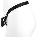 Wear Hollow Chastity Cage With Adjustable Anti-Slip Belt And Key, Penis Cage Set With 4 Different Sized Rings For Men, Male Sm Fetish Bondage Sex Toys (Black)
