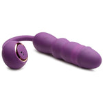Thrust Thumper Thrusting Vibrator For Women With Remote. Sex Toys For Female Pleasure & Couples Toy For Adults. Premium Silicone Vibrating Dildo, Waterproof & Rechargeable - Usb Cable Included