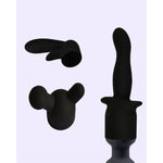 3Pcs Magic Wand Attachments, Mini Massager Attachments Enhance Sensations For Women Vaginal Clitoris Silicone Vibrator Attachment - Inner Diameter 1.57’’