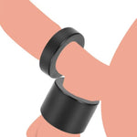 Male Penis Ring Adult Sex Toys for Men 3-Piece Cock Ring Set with Silicone Pleasure Rings