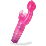 Butterfly Kiss Vibrator, G Spot And Clitoral Stimulator With 3 Speeds, Waterproof Butterfly Vibrator With Tickling Antennae, Soft Flexible Tpr, Battery Operated, Adult Sex Toy For Women