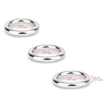 Penis Ring Adult Men Masturbation 8Mm Thickness Cock Rings Male Sex Toy (1.77 Inch)